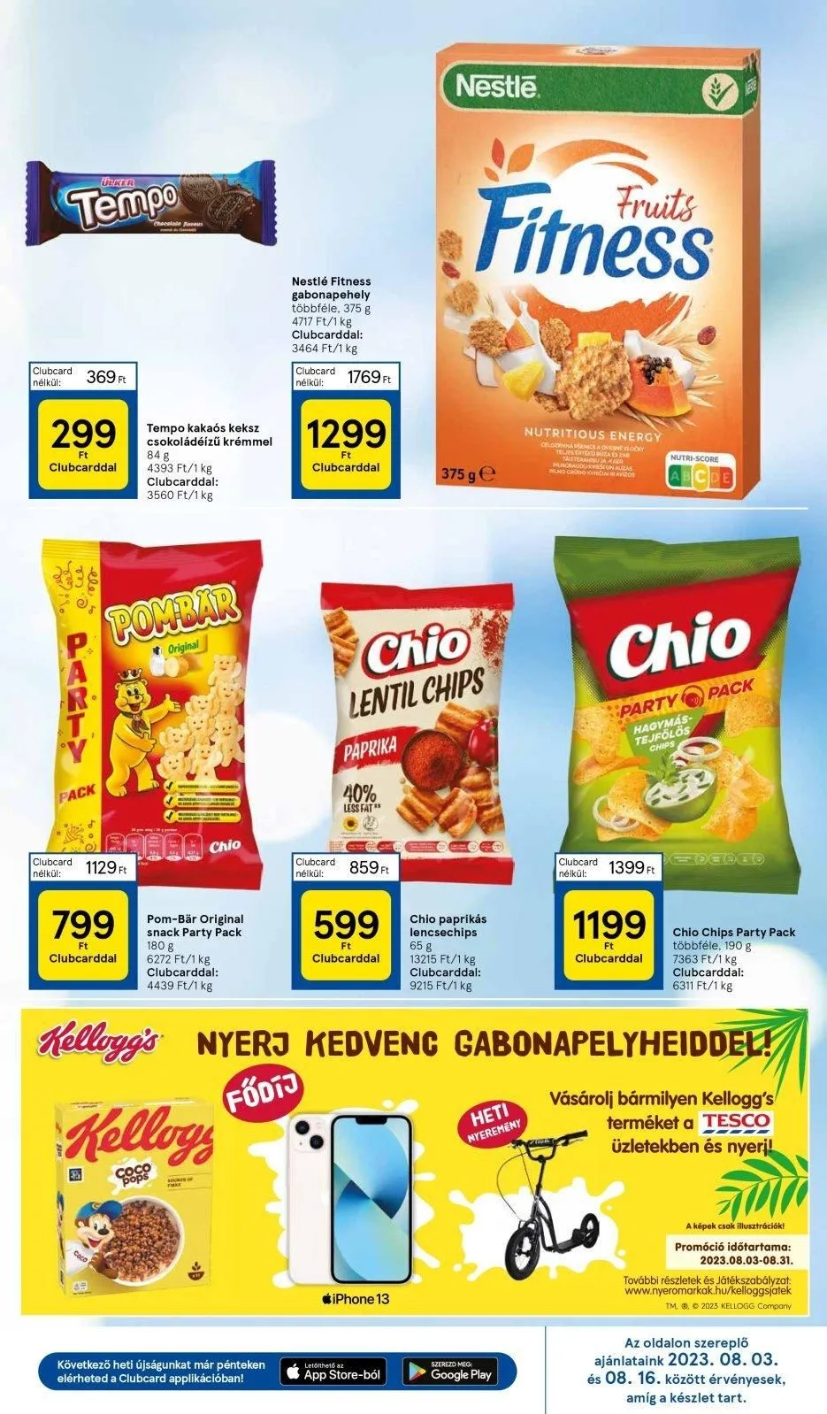 Tesco akciós újság Hipermarket 08.10–08.16 – 23. oldal
