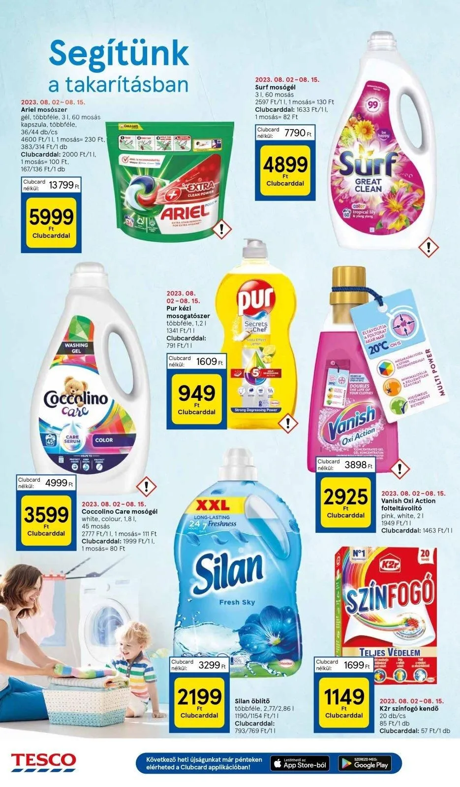 Tesco akciós újság Hipermarket 08.10–08.16 – 30. oldal