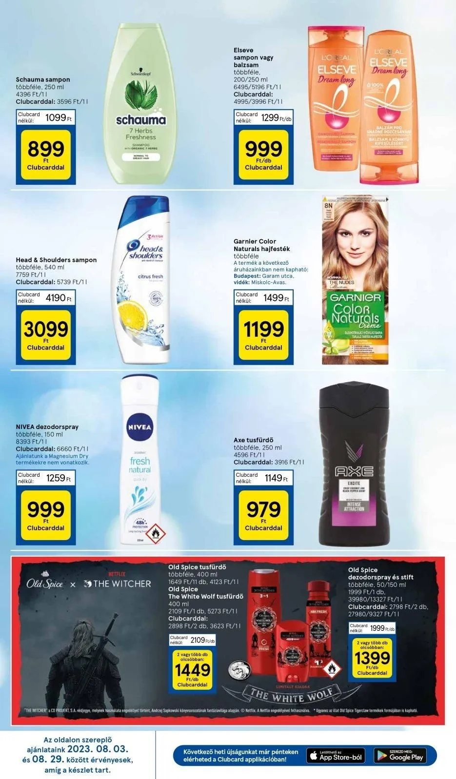 Tesco akciós újság Hipermarket 08.10–08.16 – 34. oldal