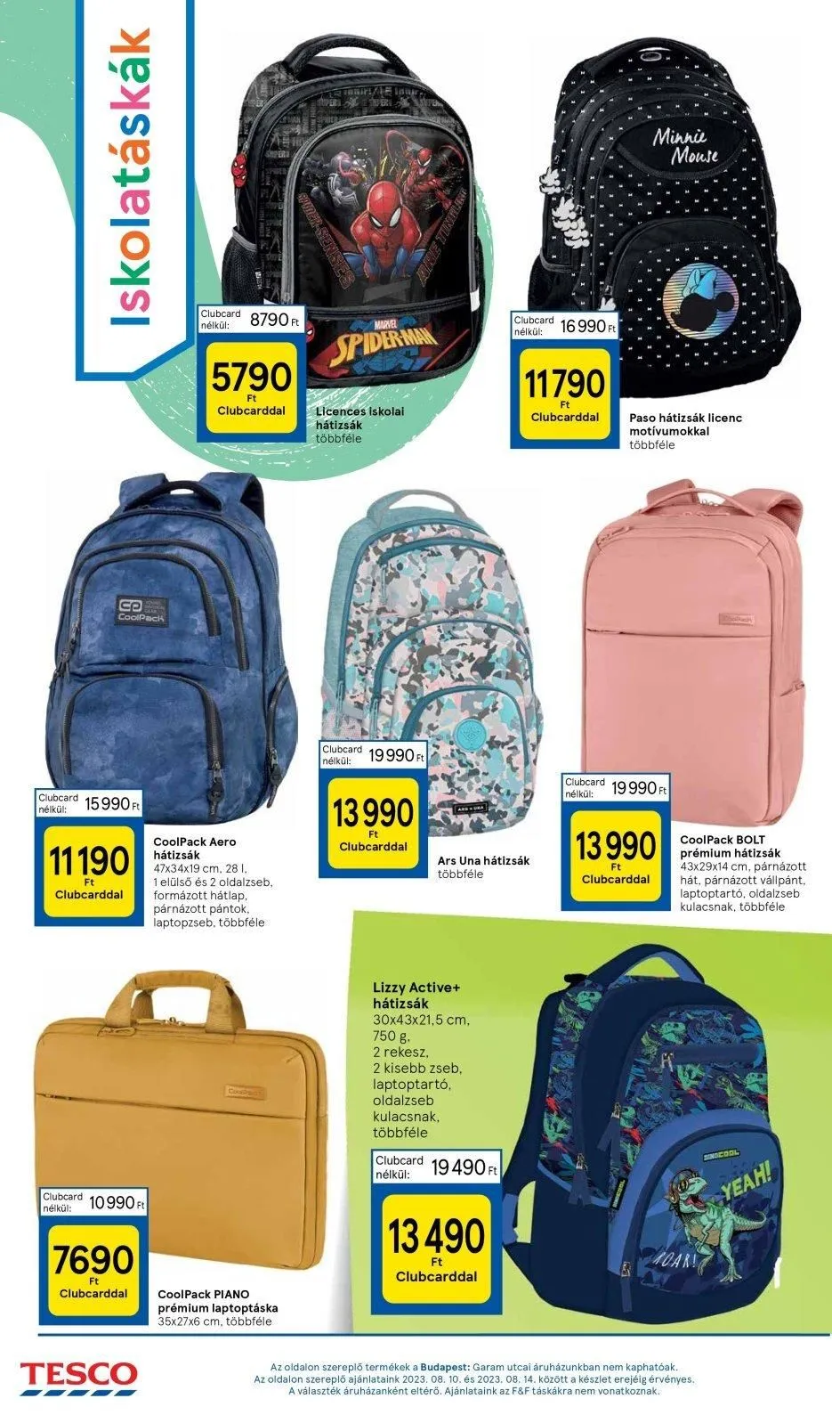 Tesco akciós újság Hipermarket 08.10–08.16 – 38. oldal