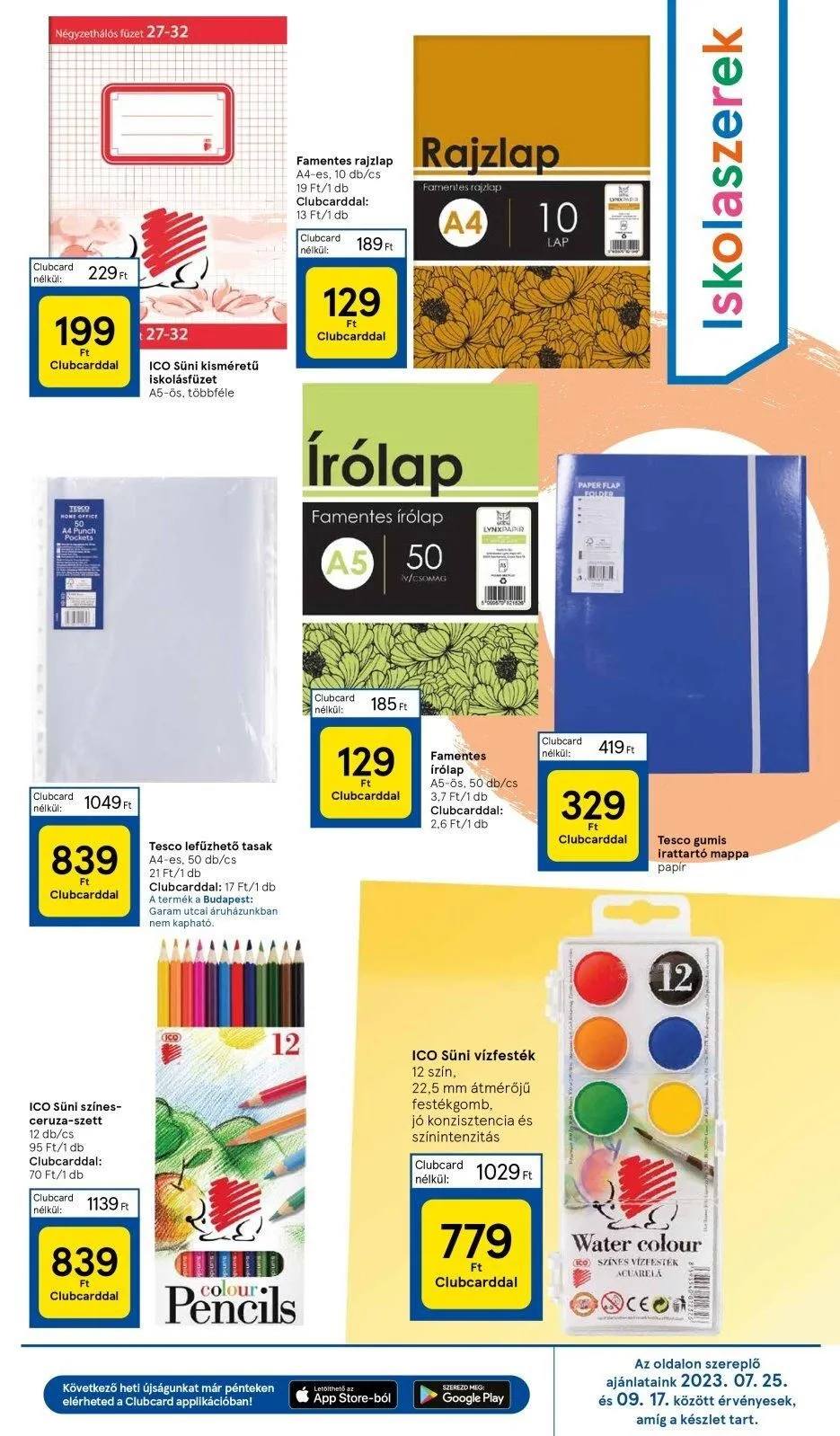 Tesco akciós újság Hipermarket 08.10–08.16 – 7. oldal