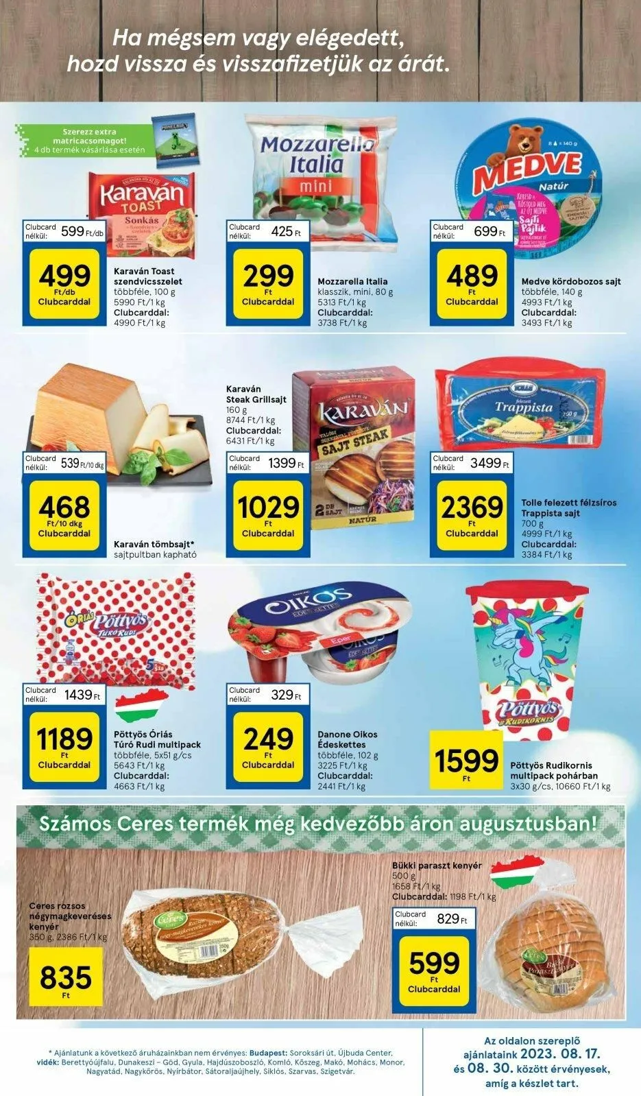 Tesco akciós újság Hipermarket 08.17–08.23 – 17. oldal