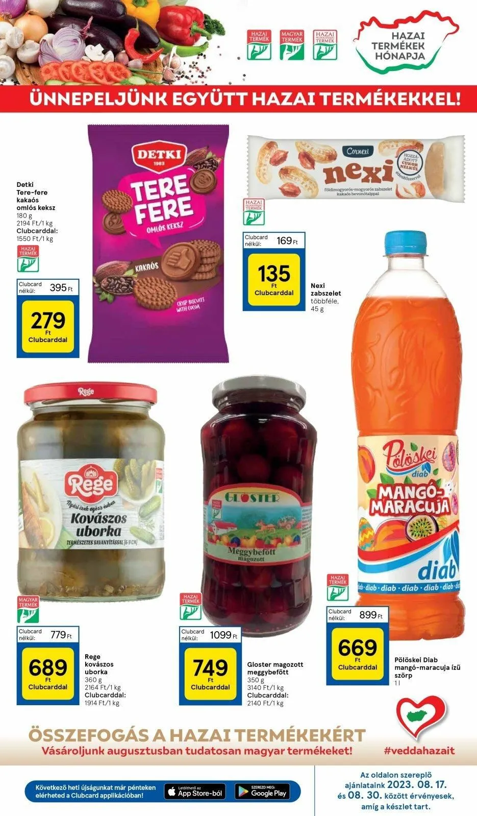 Tesco akciós újság Hipermarket 08.17–08.23 – 21. oldal
