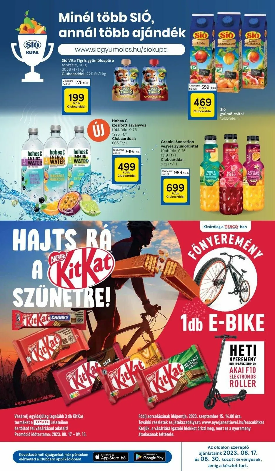 Tesco akciós újság Hipermarket 08.17–08.23 – 27. oldal
