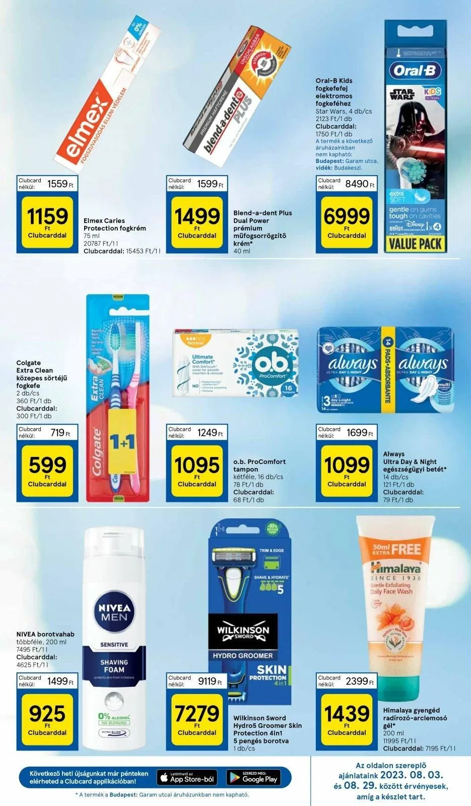 Tesco akciós újság Hipermarket 08.17–08.23 – 33. oldal