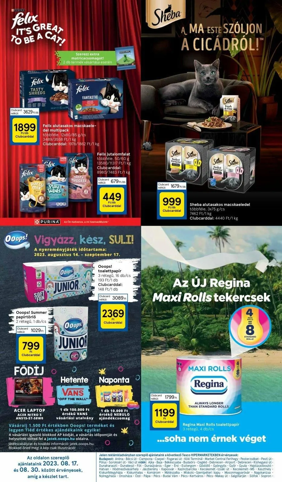 Tesco akciós újság Hipermarket 08.17–08.23 – 38. oldal