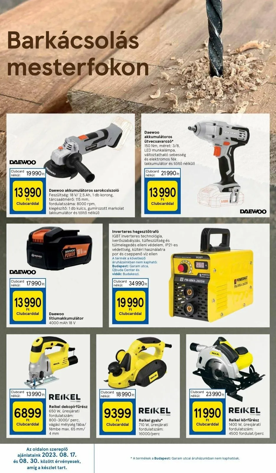 Tesco akciós újság Hipermarket 08.17–08.23 – 42. oldal