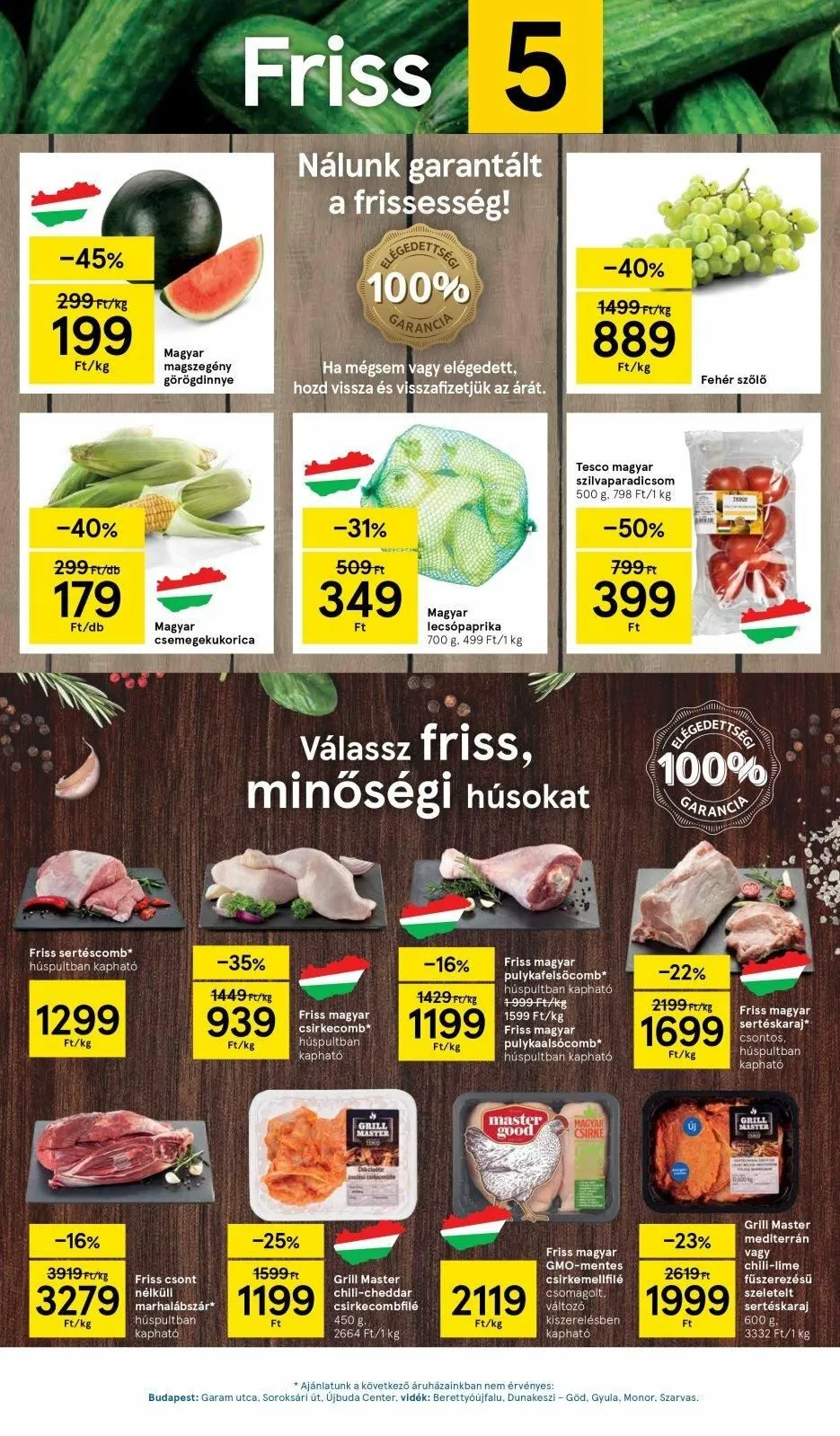 Tesco akciós újság Hipermarket 08.17–08.23 – 5. oldal