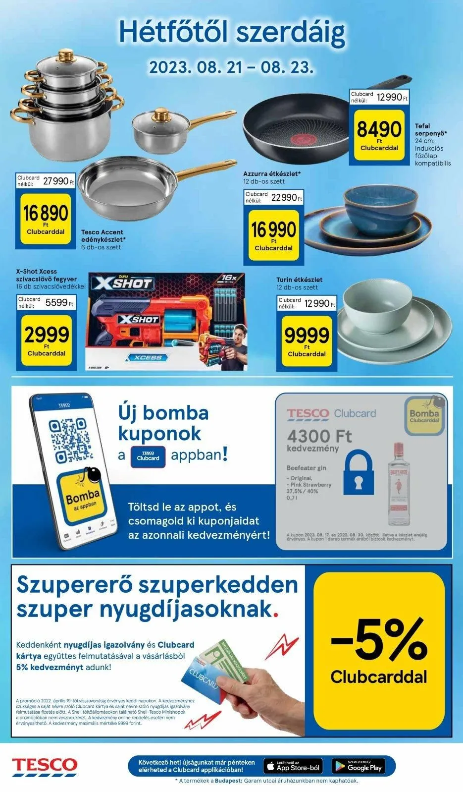 Tesco akciós újság Hipermarket 08.17–08.23 – 8. oldal