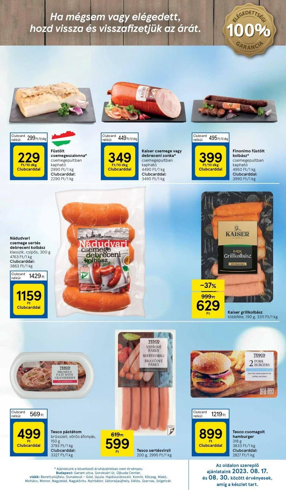 Tesco akciós újság Hipermarket 08.24–08.30 – 19. oldal