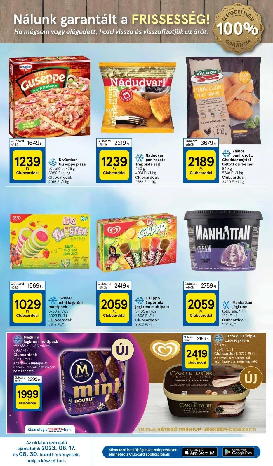 Tesco akciós újság Hipermarket 08.24–08.30 – 22. oldal