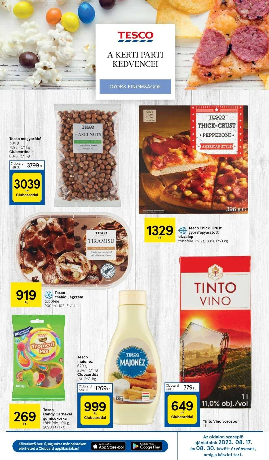 Tesco akciós újság Hipermarket 08.24–08.30 – 23. oldal