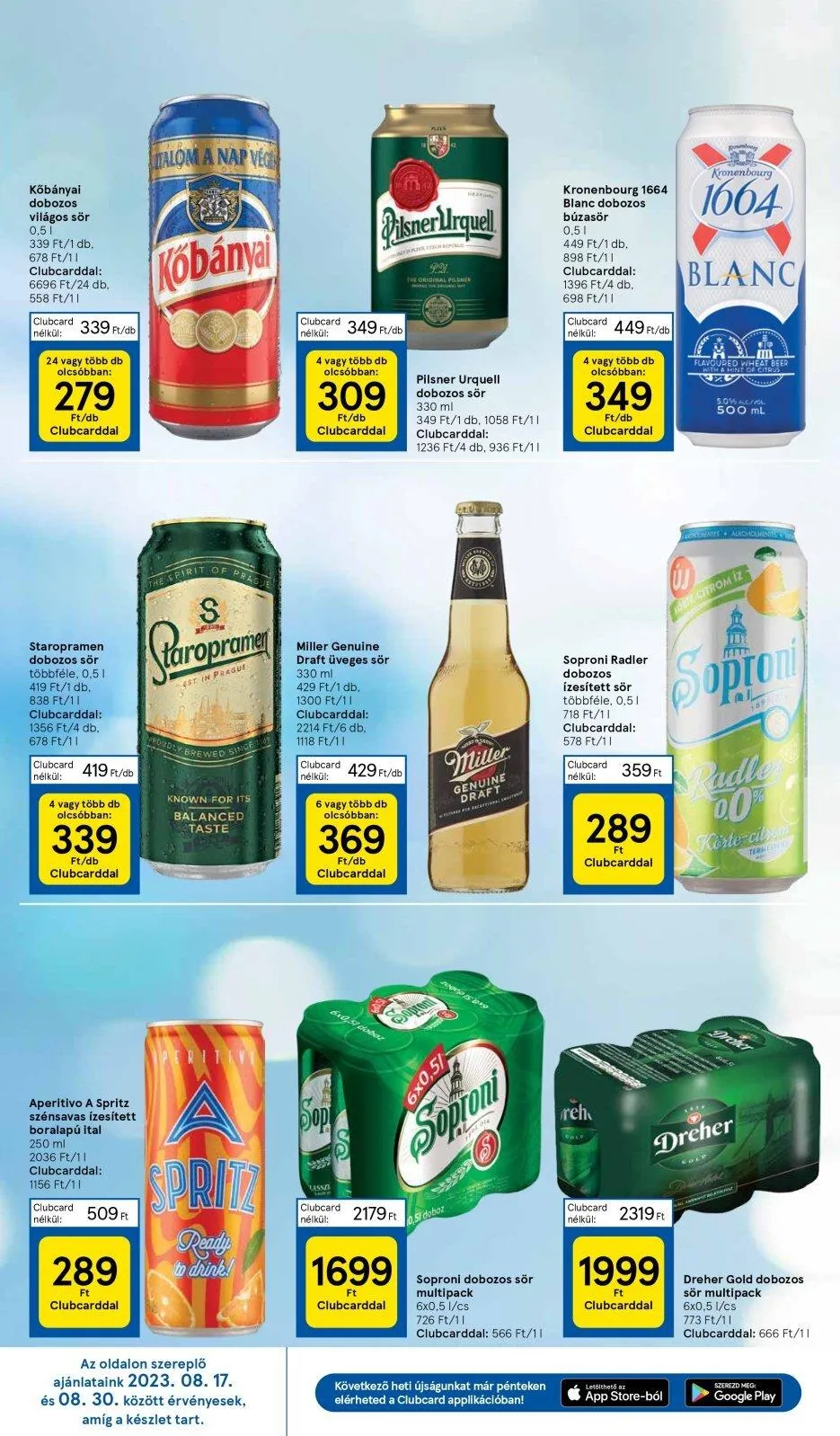 Tesco akciós újság Hipermarket 08.24–08.30 – 32. oldal