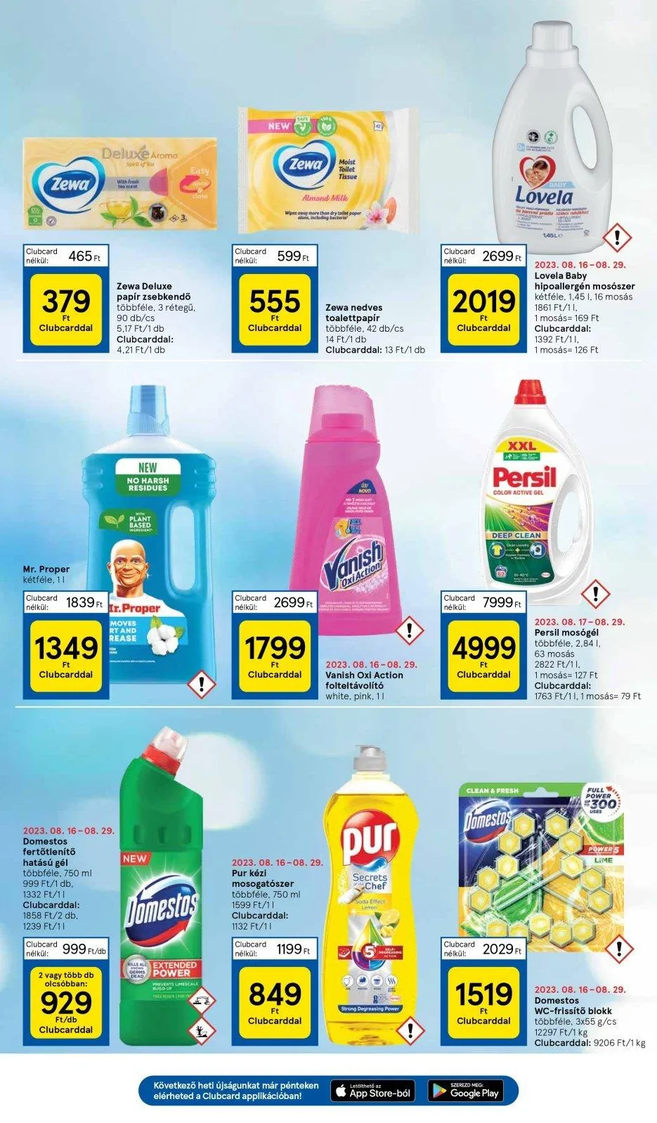 Tesco akciós újság Hipermarket 08.24–08.30 – 36. oldal