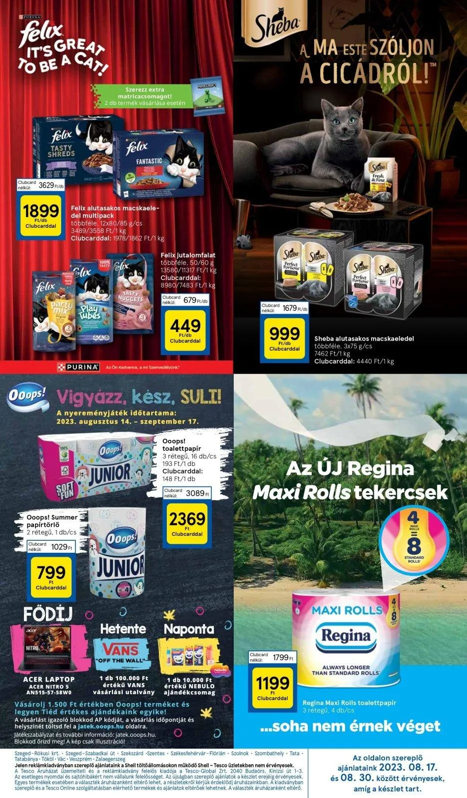 Tesco akciós újság Hipermarket 08.24–08.30 – 39. oldal
