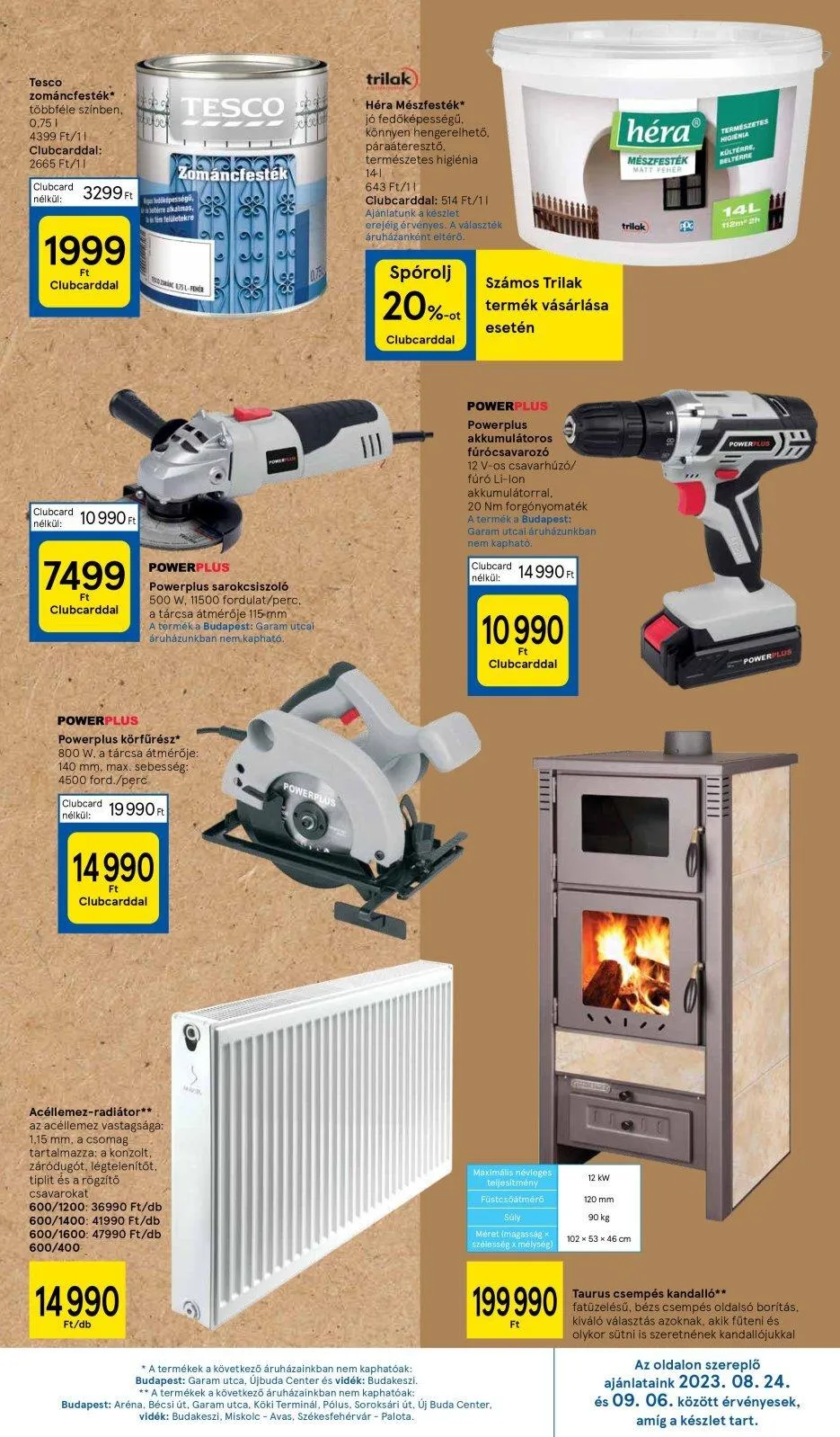 Tesco akciós újság Hipermarket 08.24–08.30 – 43. oldal