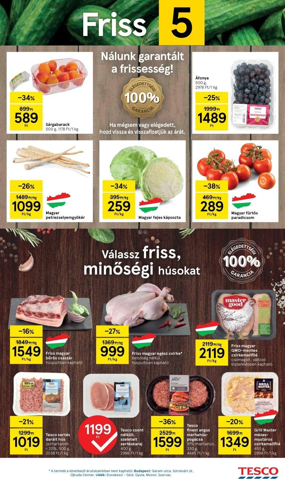 Tesco akciós újság Hipermarket 08.24–08.30 – 5. oldal