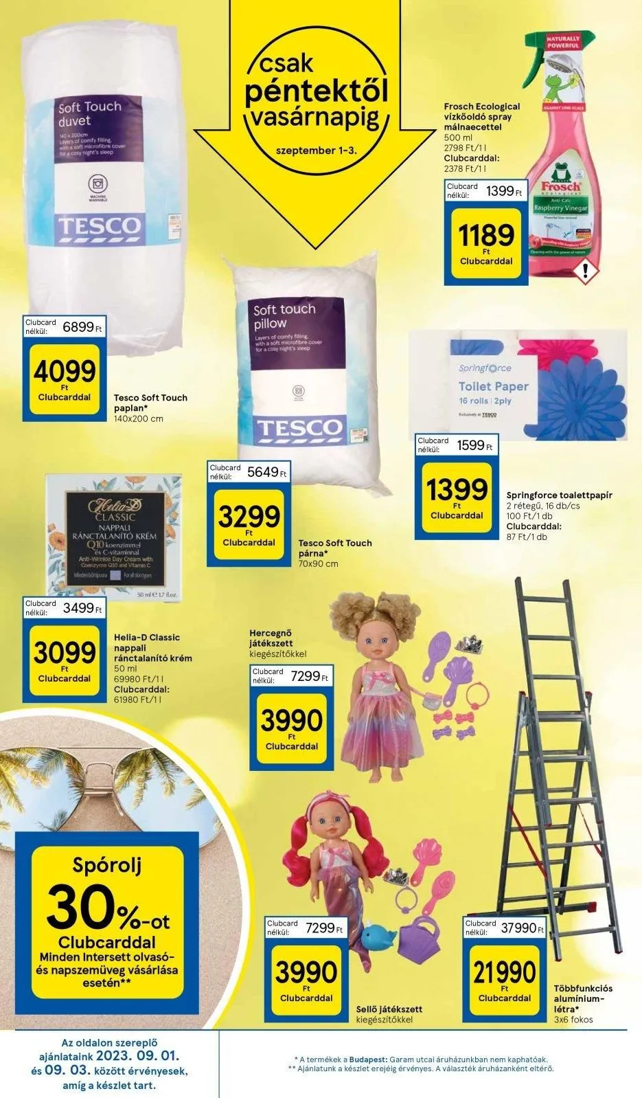 Tesco akciós újság Hipermarket 08.31–09.05 – 10. oldal