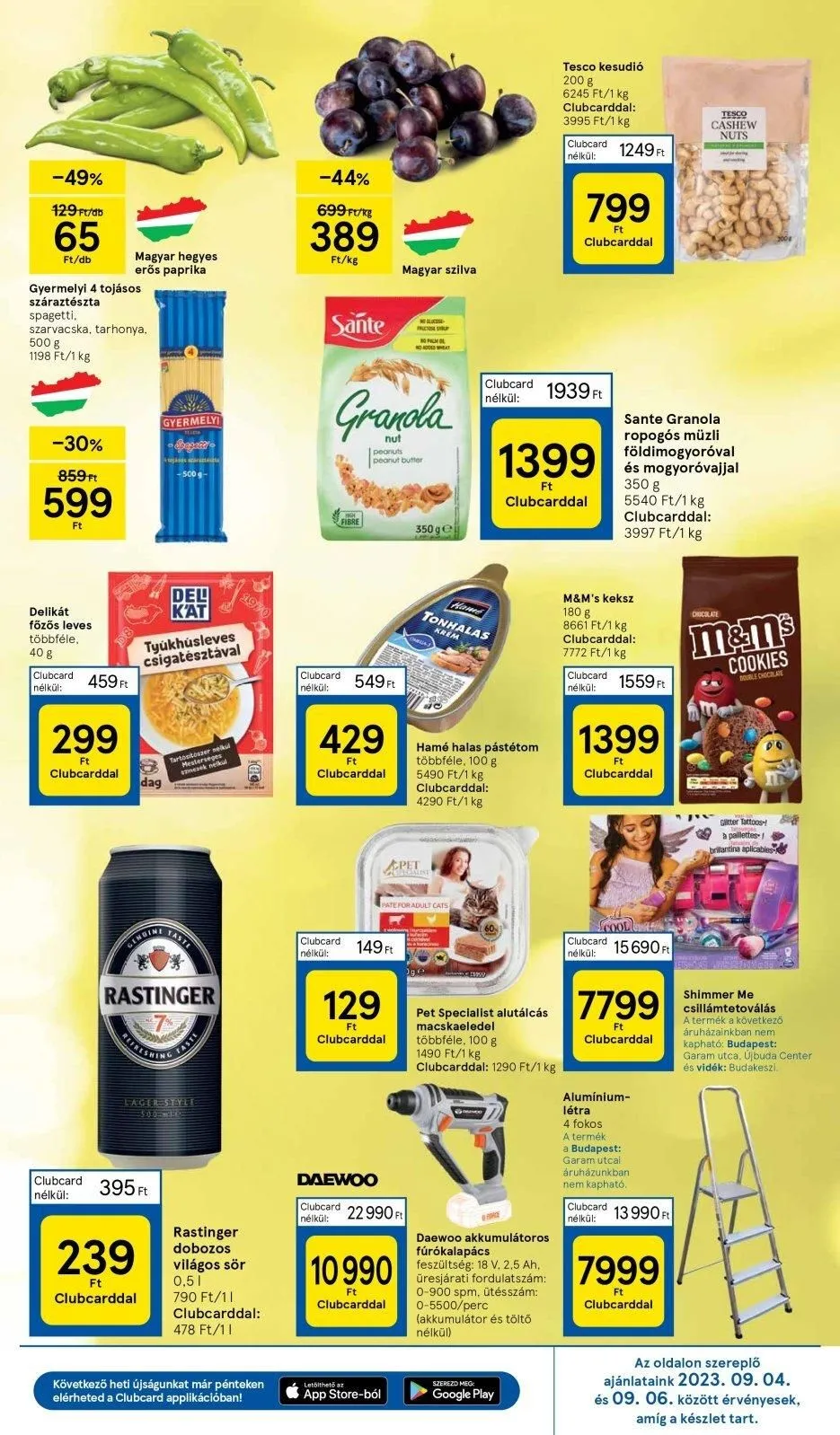 Tesco akciós újság Hipermarket 08.31–09.05 – 13. oldal