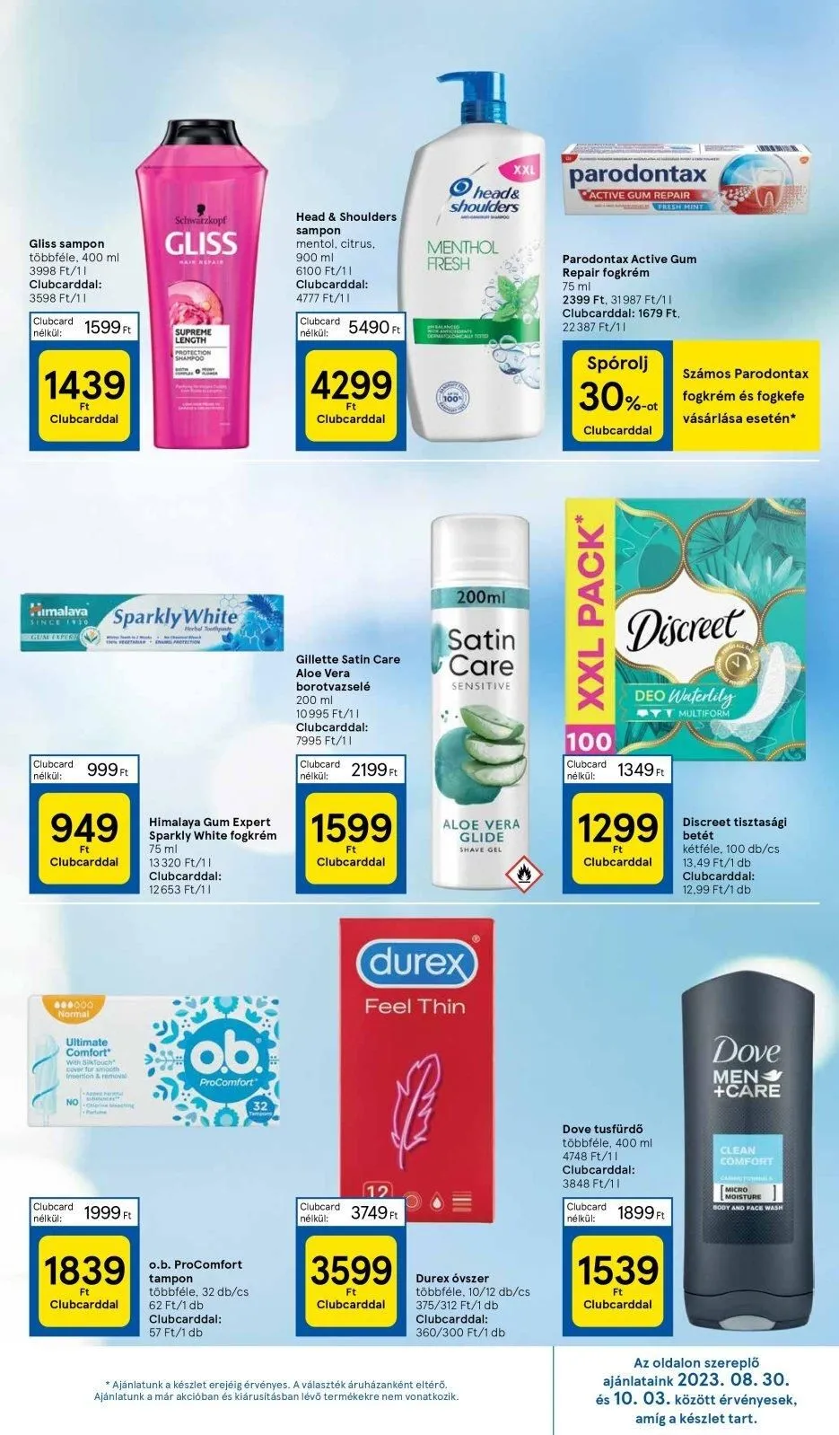Tesco akciós újság Hipermarket 08.31–09.05 – 39. oldal