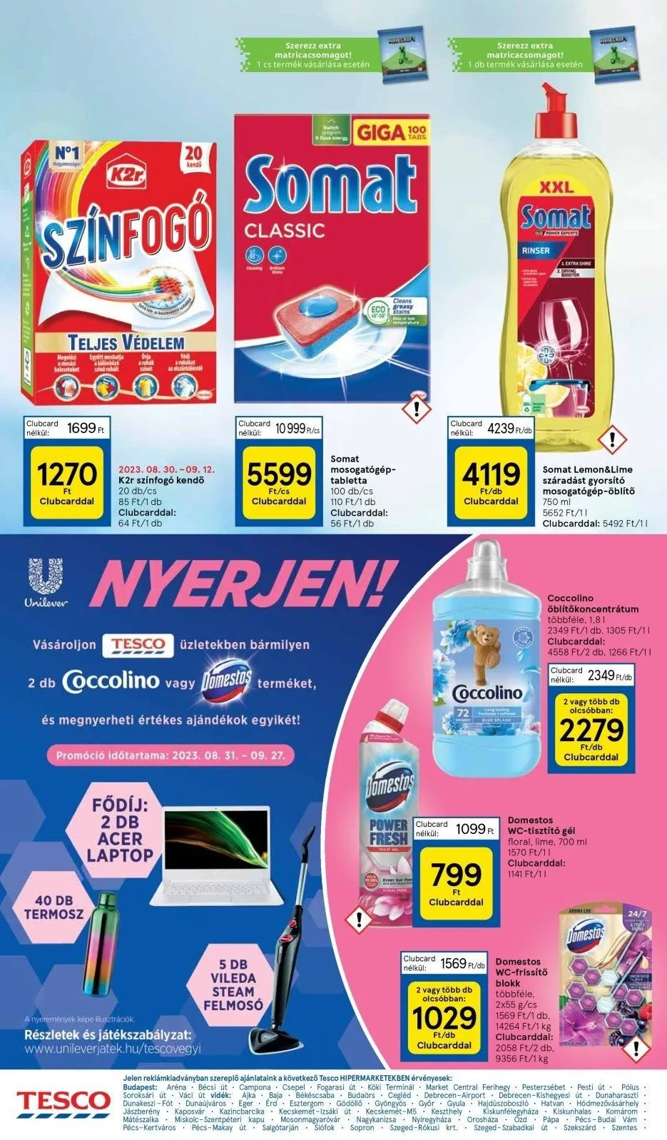 Tesco akciós újság Hipermarket 08.31–09.05 – 40. oldal