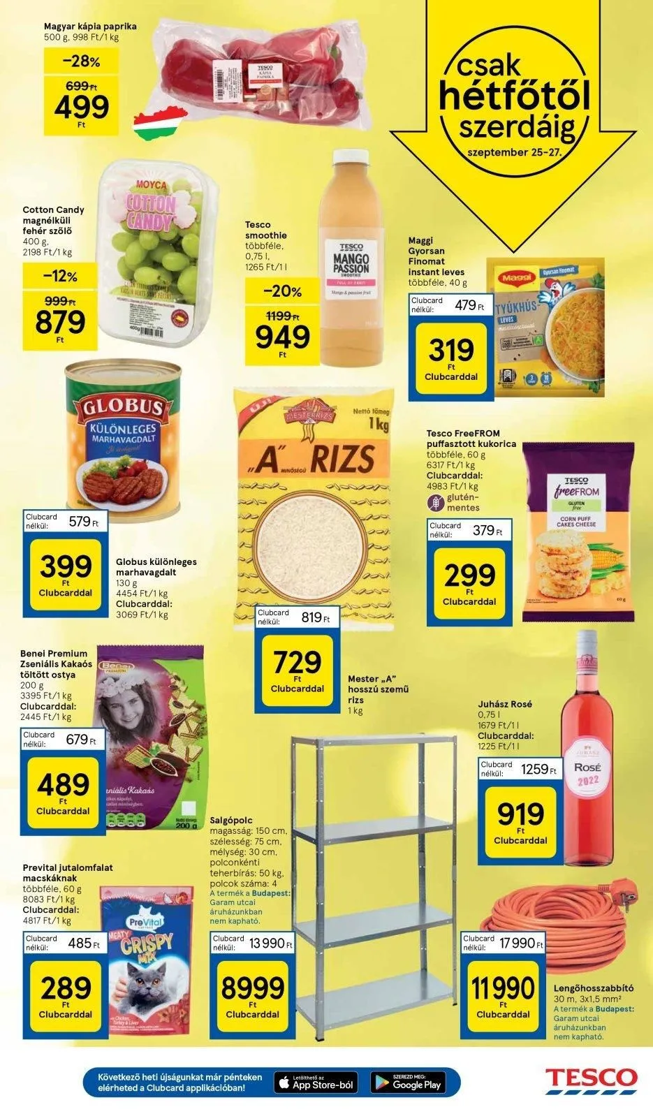 Tesco akciós újság Hipermarket 09.21–09.27 – 11. oldal