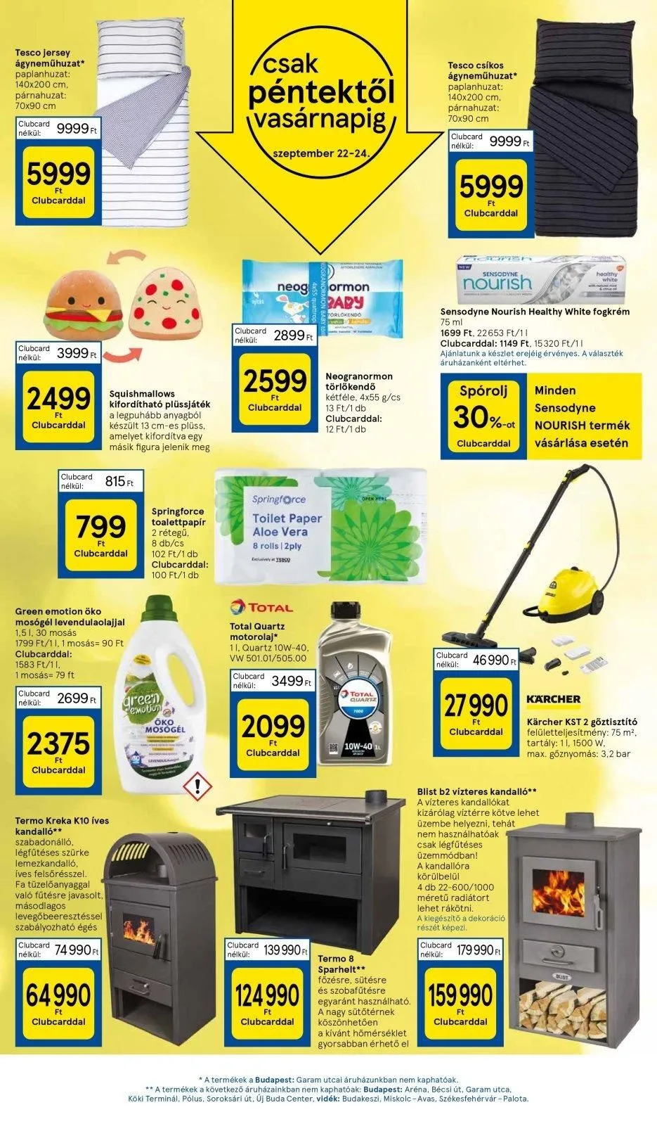 Tesco akciós újság Hipermarket 09.21–09.27 – 12. oldal