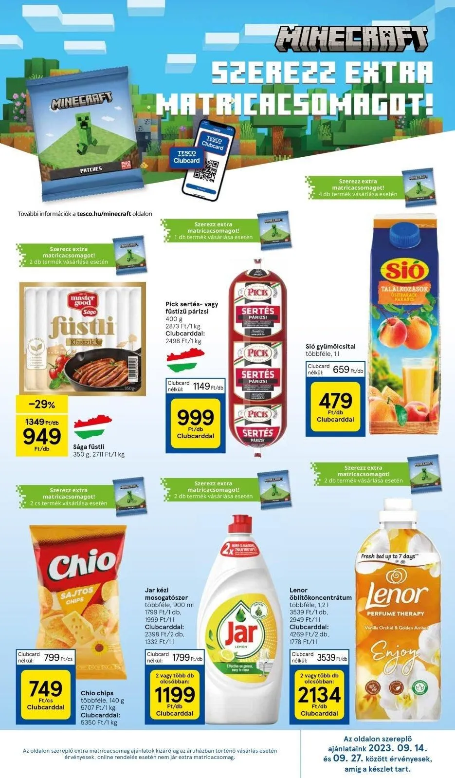 Tesco akciós újság Hipermarket 09.21–09.27 – 15. oldal