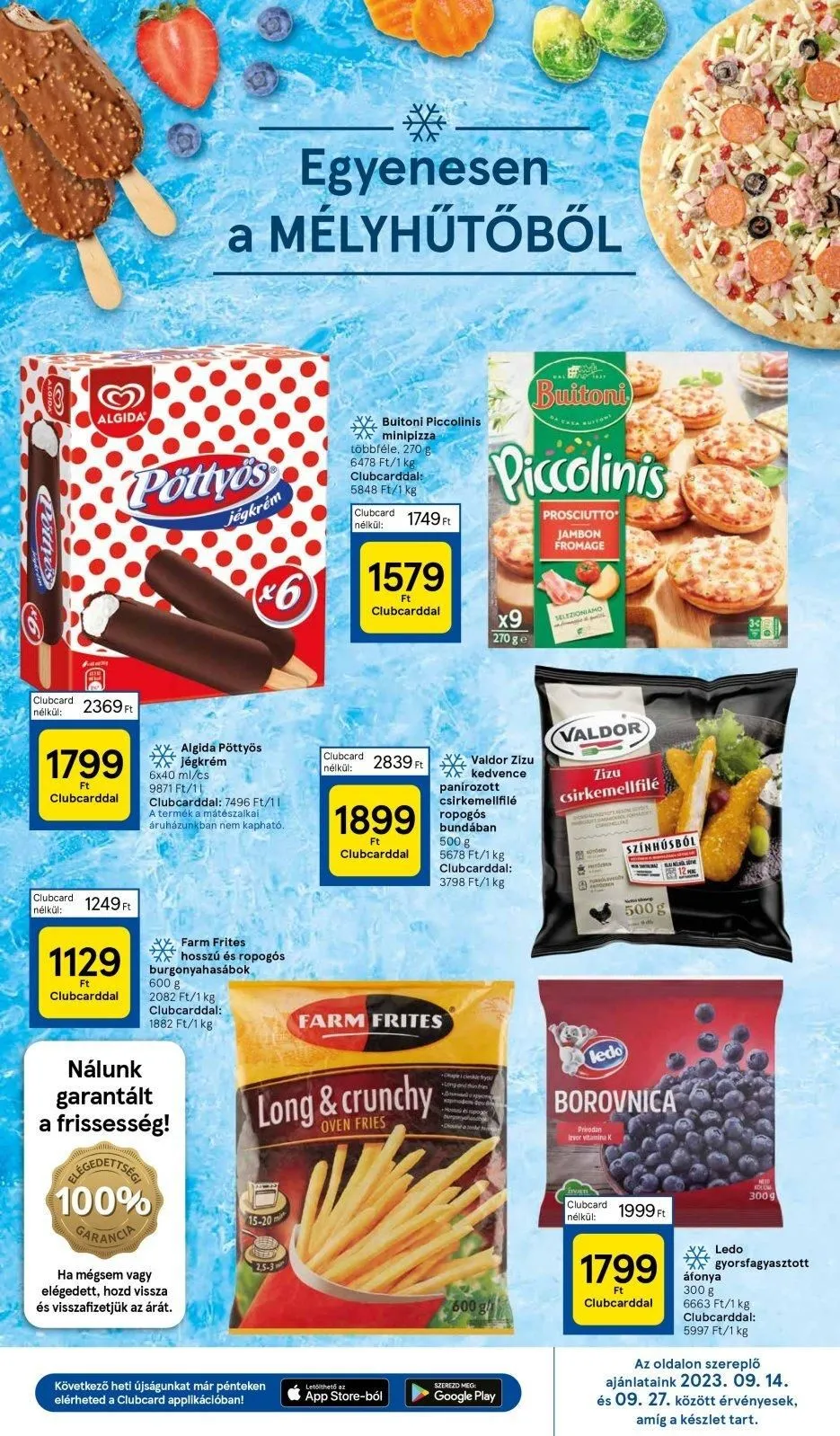 Tesco akciós újság Hipermarket 09.21–09.27 – 23. oldal