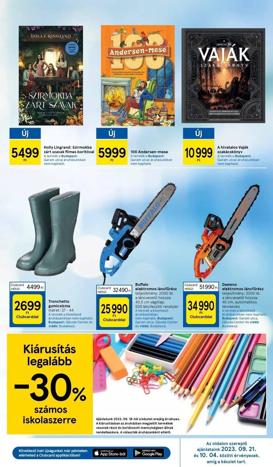 Tesco akciós újság Hipermarket 09.21–09.27 – 41. oldal