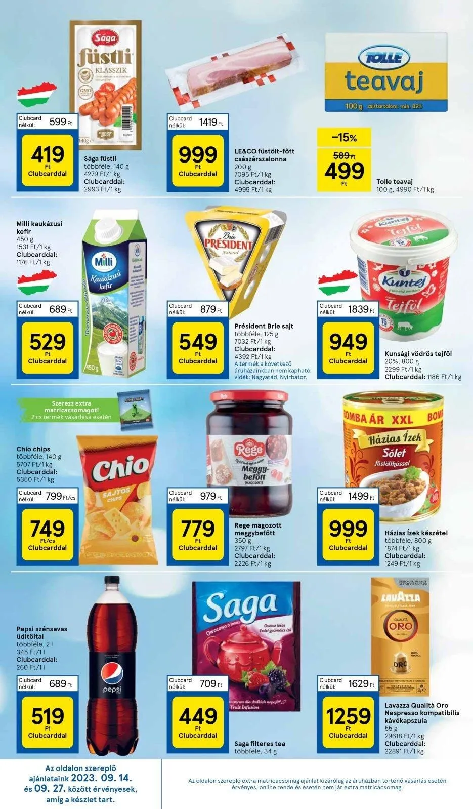 Tesco akciós újság Hipermarket 09.21–09.27 – 6. oldal