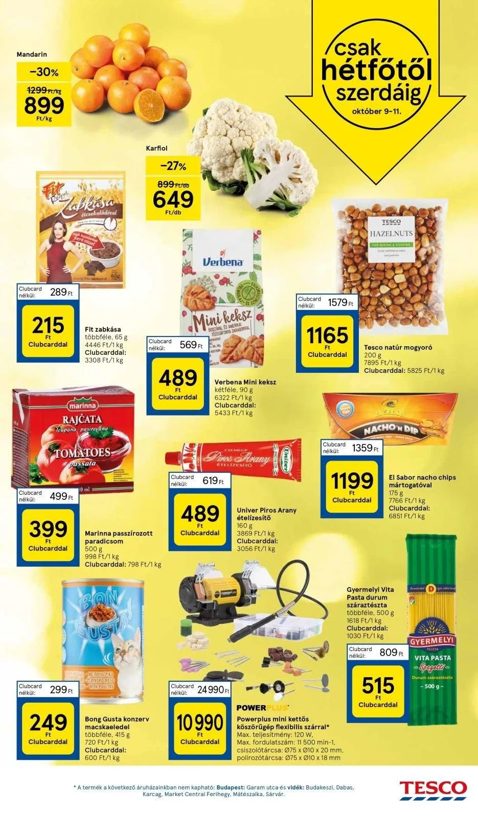 Tesco akciós újság Hipermarket 10.05–10.11 – 11. oldal
