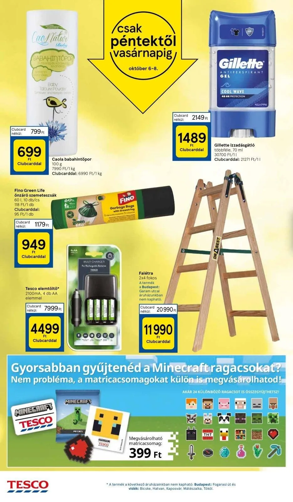Tesco akciós újság Hipermarket 10.05–10.11 – 12. oldal