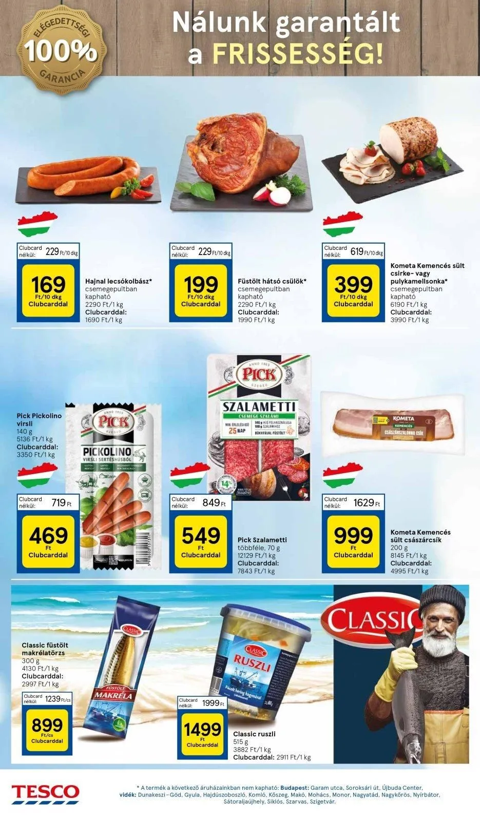 Tesco akciós újság Hipermarket 10.05–10.11 – 18. oldal