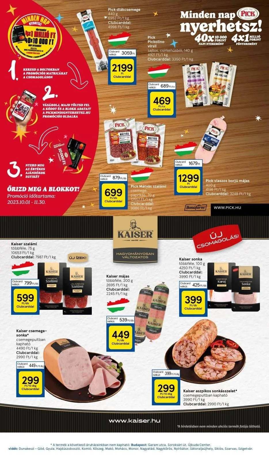Tesco akciós újság Hipermarket 10.05–10.11 – 22. oldal