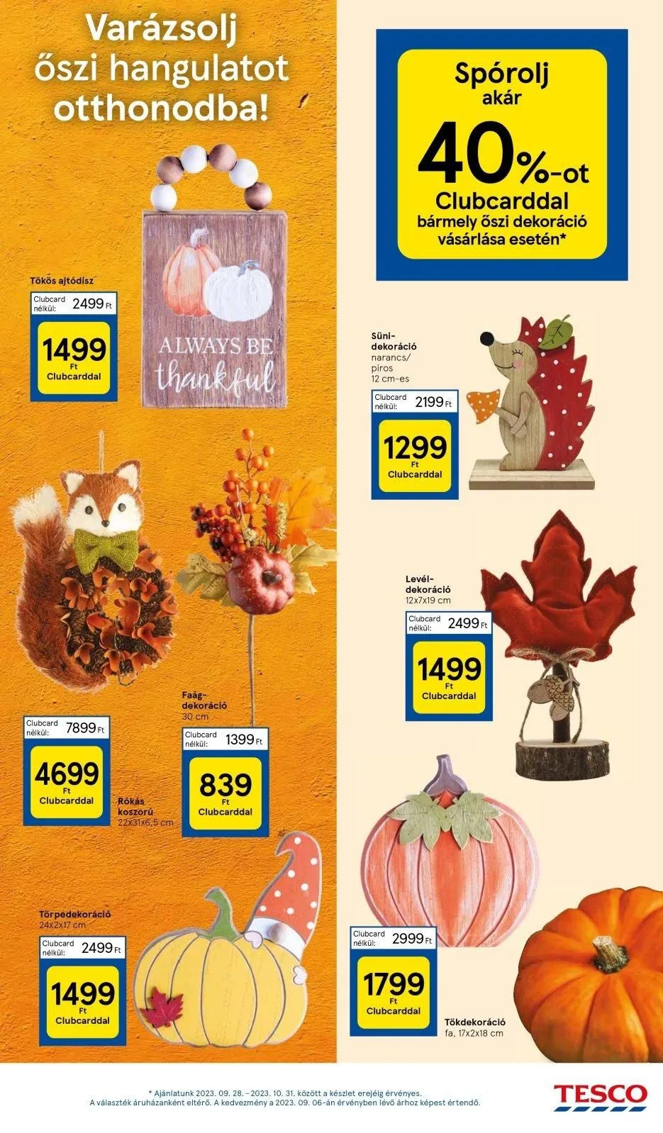 Tesco akciós újság Hipermarket 10.05–10.11 – 45. oldal