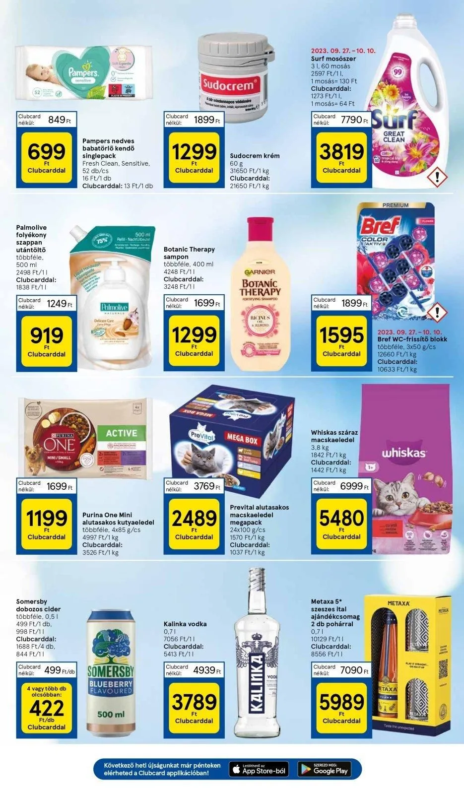 Tesco akciós újság Hipermarket 10.05–10.11 – 7. oldal