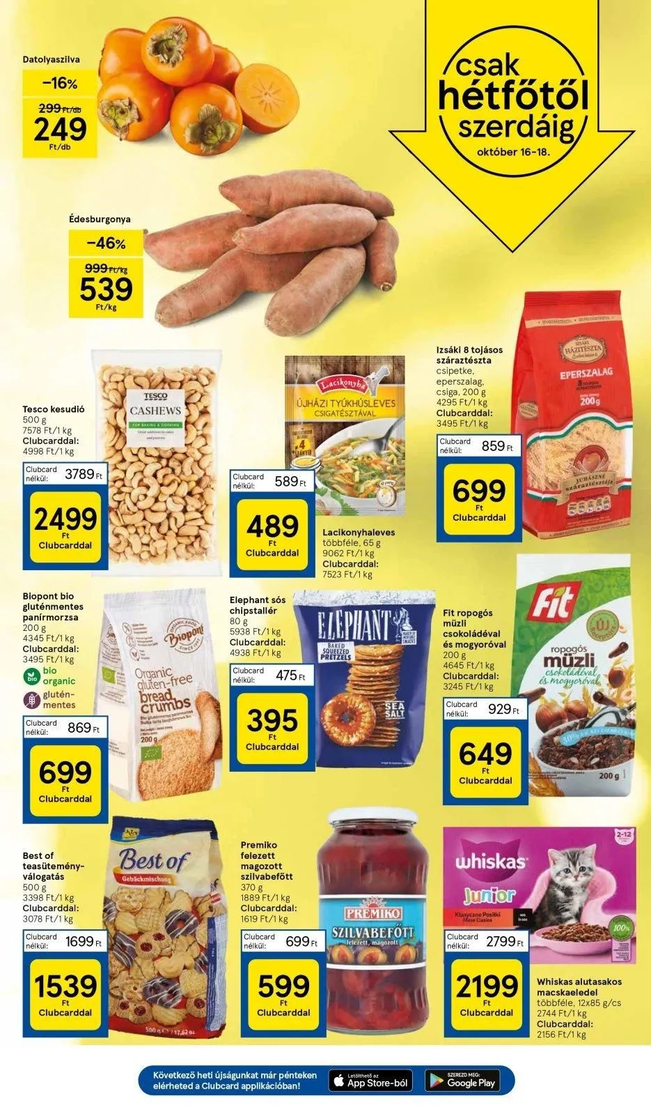 Tesco akciós újság Hipermarket 10.12–10.18 – 11. oldal