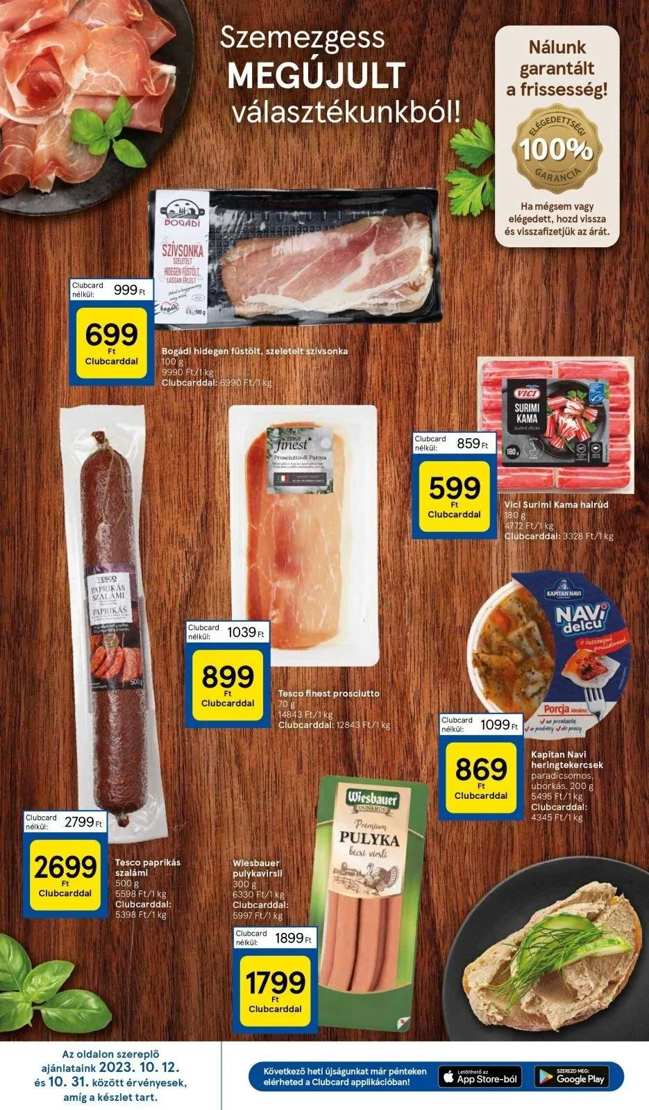 Tesco akciós újság Hipermarket 10.12–10.18 – 16. oldal