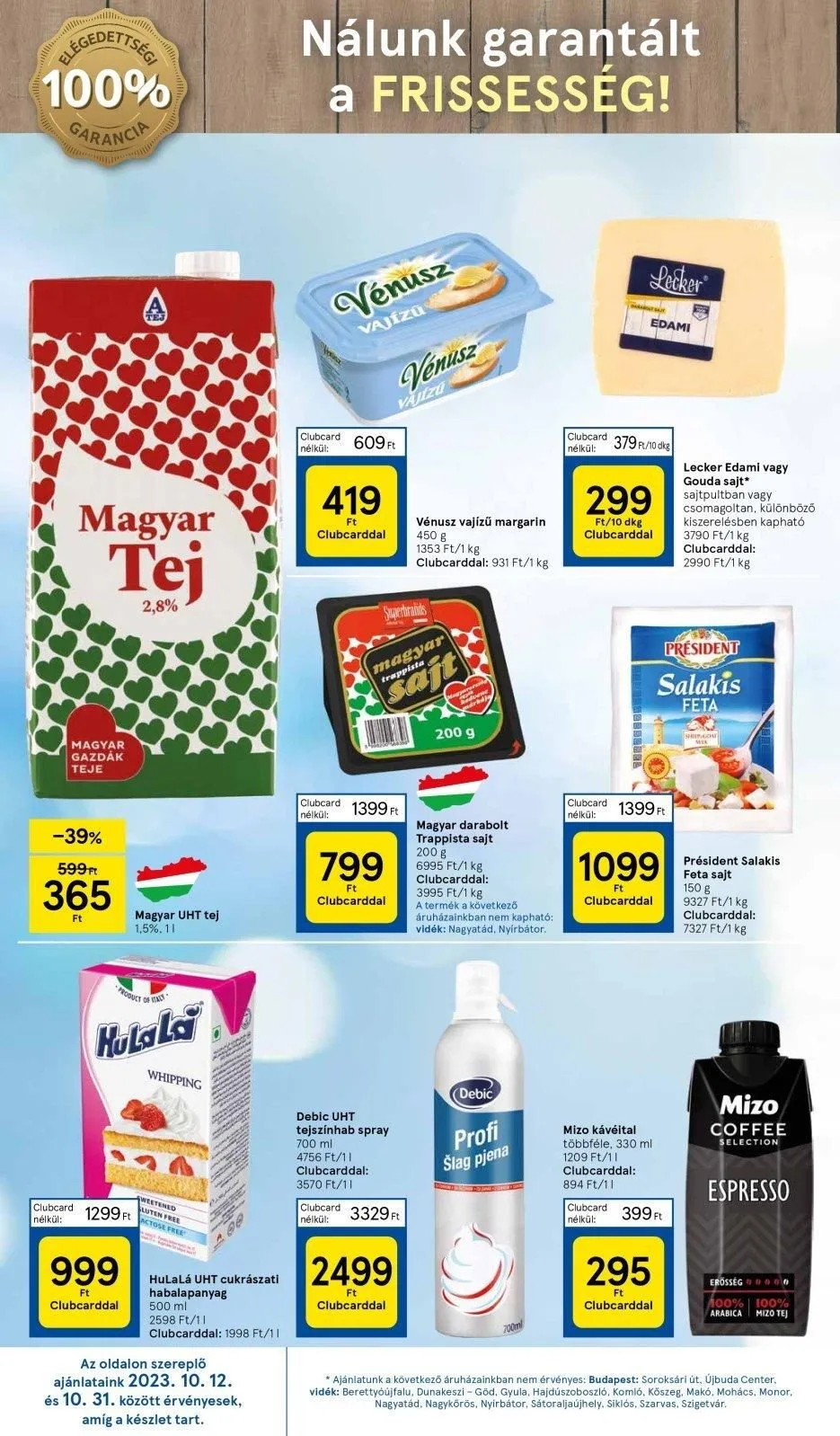 Tesco akciós újság Hipermarket 10.12–10.18 – 18. oldal