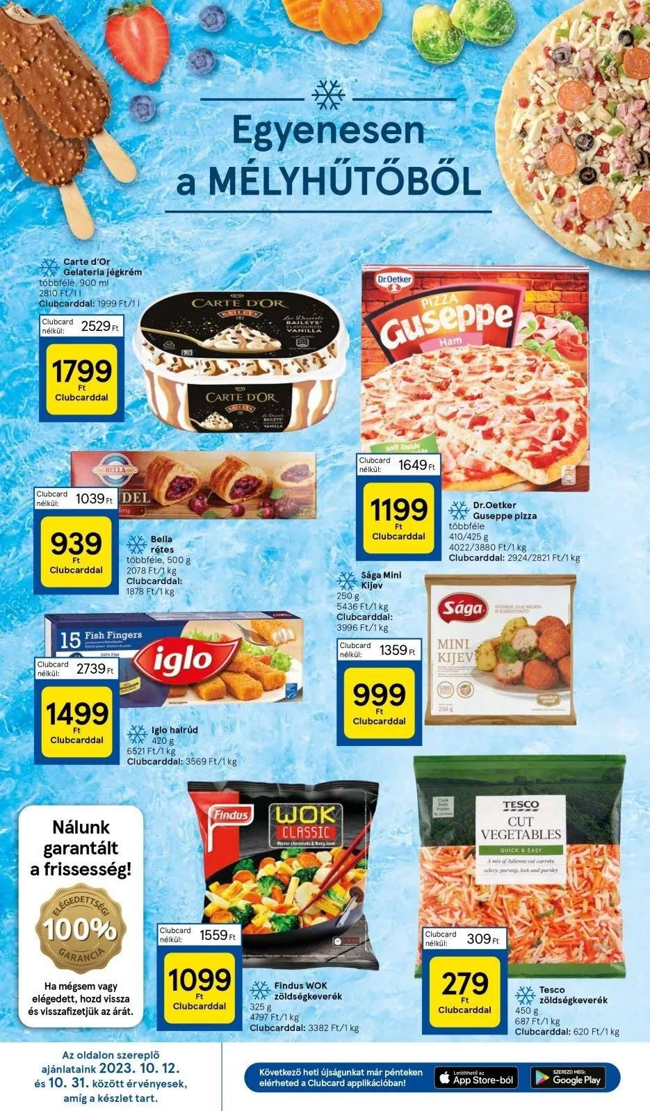 Tesco akciós újság Hipermarket 10.12–10.18 – 20. oldal