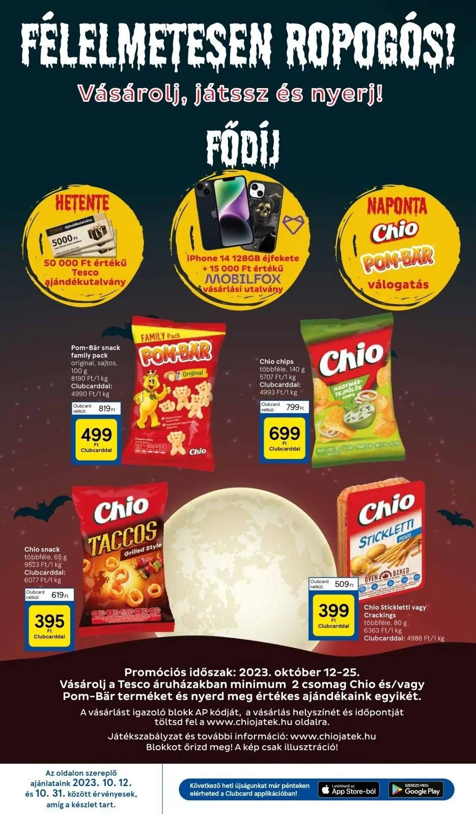 Tesco akciós újság Hipermarket 10.12–10.18 – 34. oldal