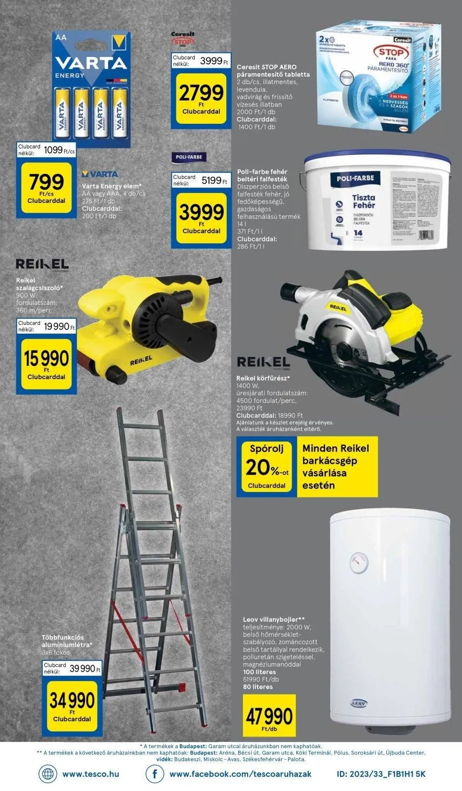 Tesco akciós újság Hipermarket 10.12–10.18 – 46. oldal