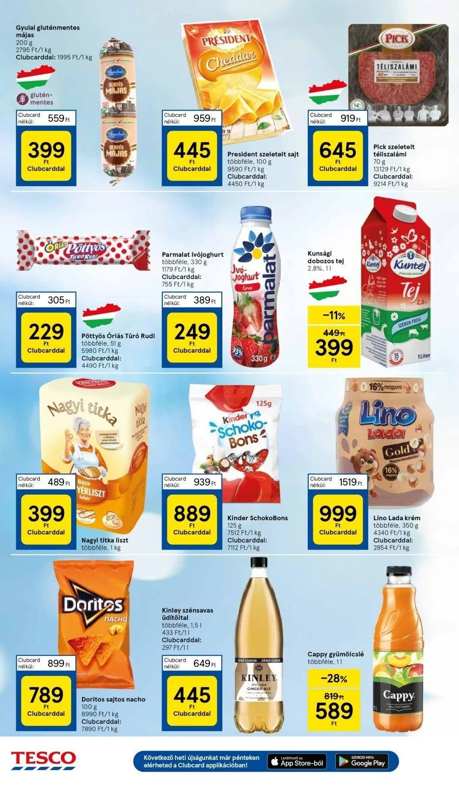 Tesco akciós újság Hipermarket 10.12–10.18 – 6. oldal
