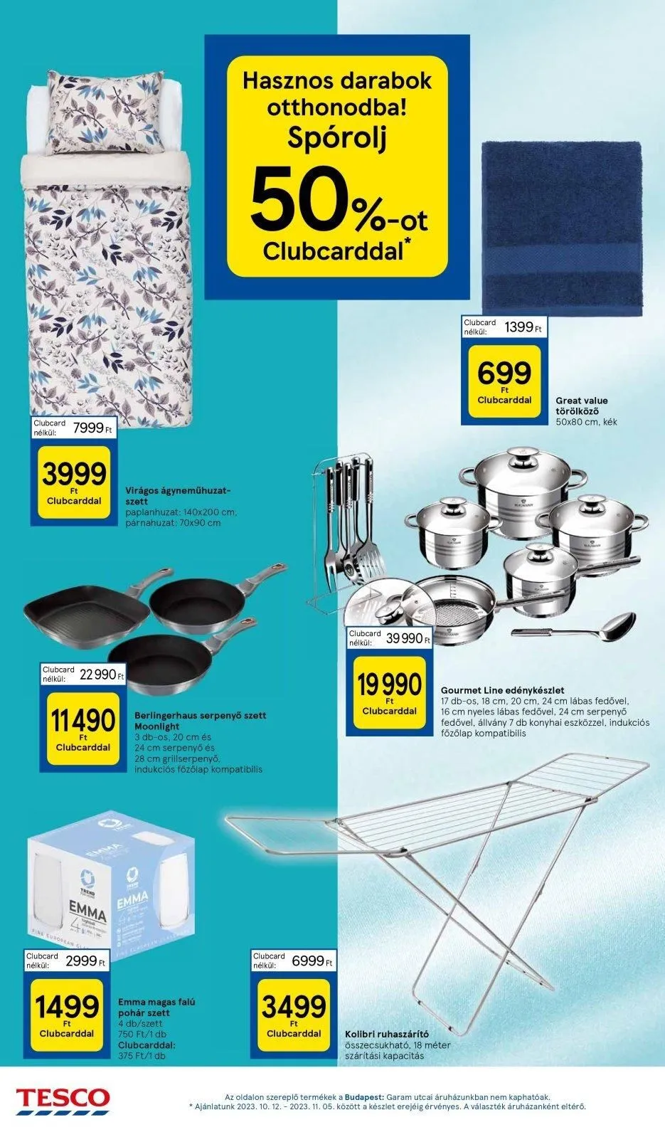 Tesco akciós újság Hipermarket 10.12–10.18 – 8. oldal