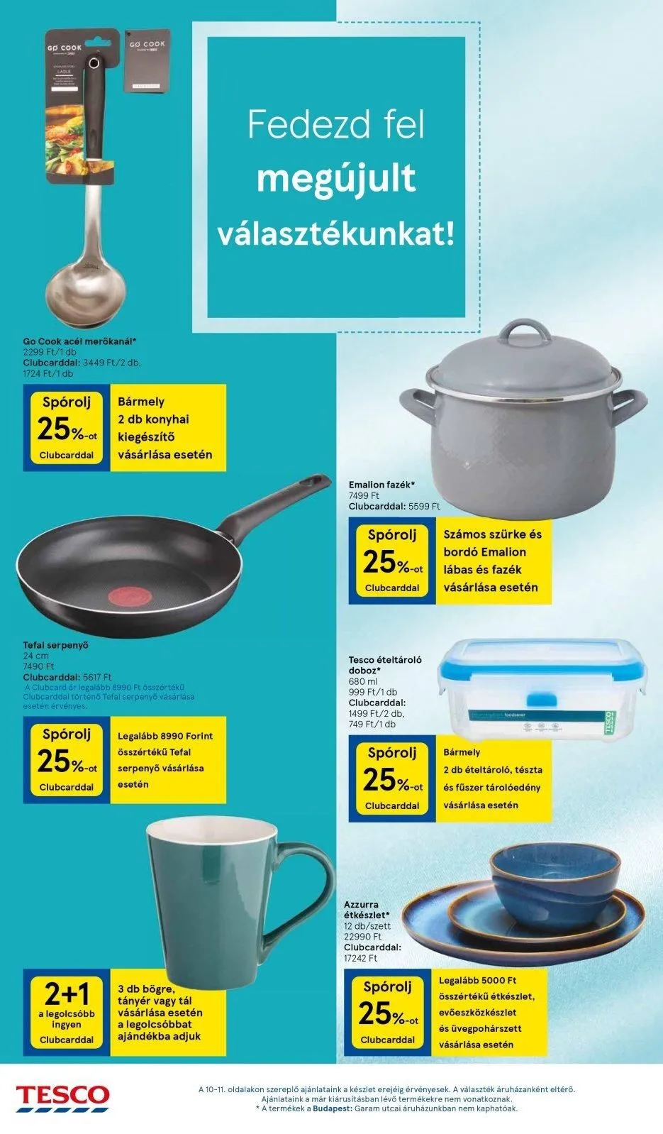 Tesco akciós újság Hipermarket 10.19–10.25 – 10. oldal
