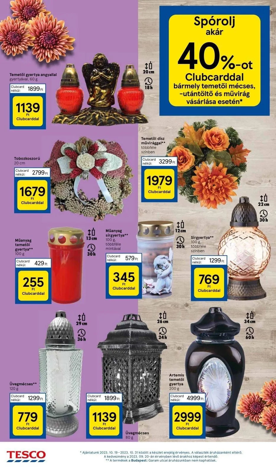 Tesco akciós újság Hipermarket 10.19–10.25 – 12. oldal