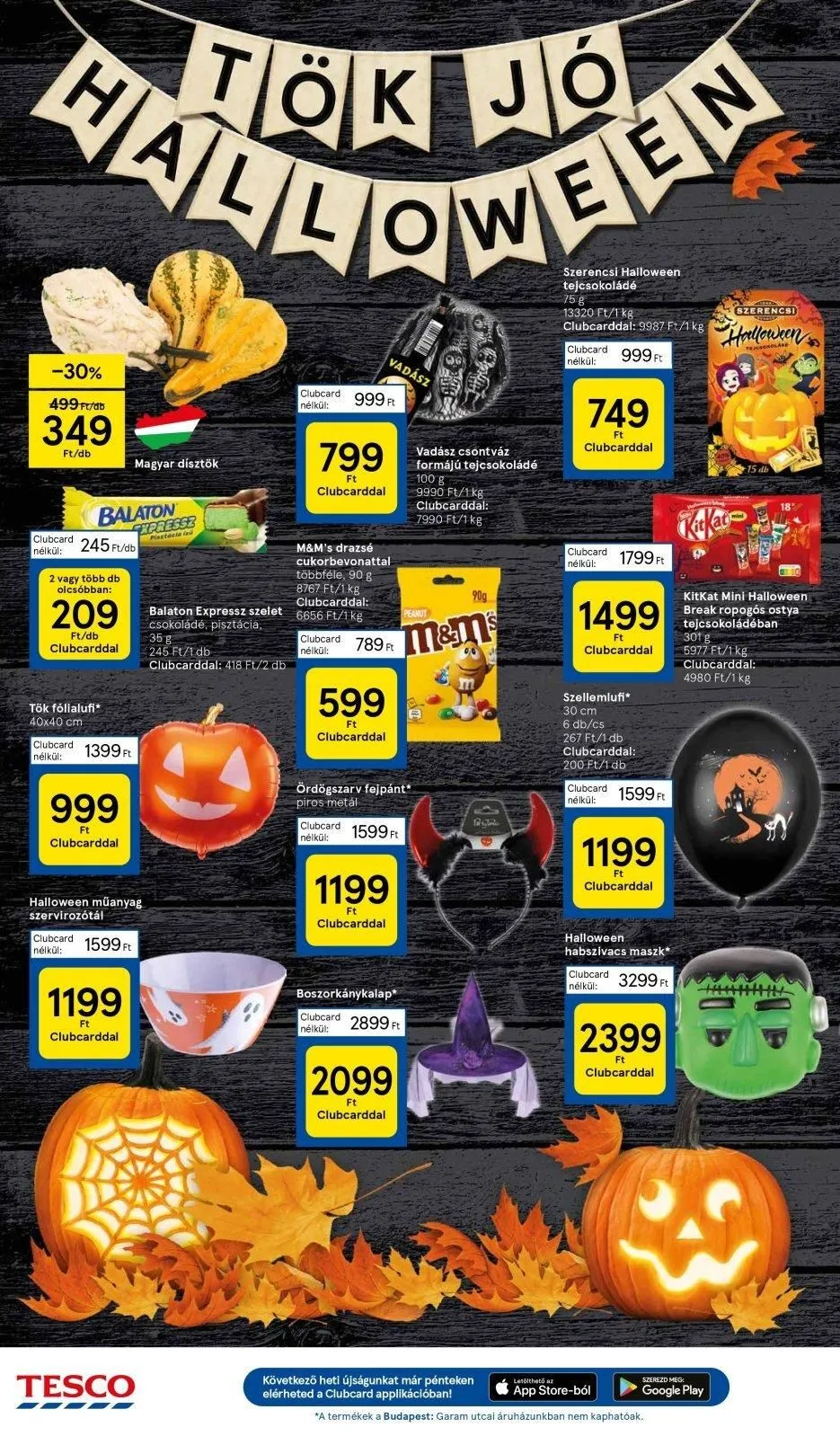 Tesco akciós újság Hipermarket 10.19–10.25 – 22. oldal