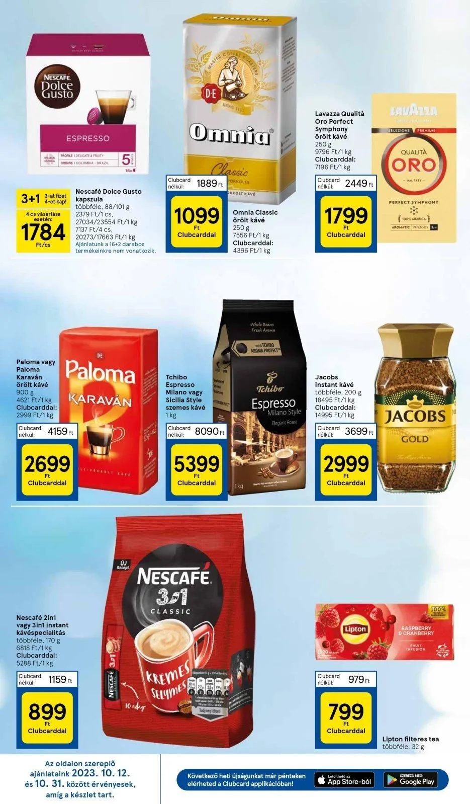 Tesco akciós újság Hipermarket 10.19–10.25 – 28. oldal