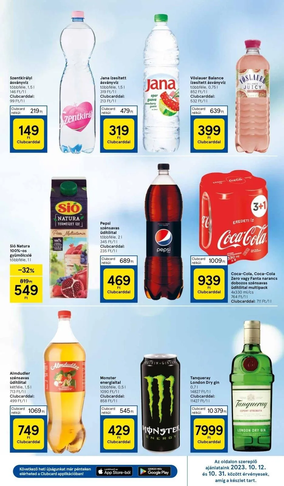 Tesco akciós újság Hipermarket 10.19–10.25 – 29. oldal